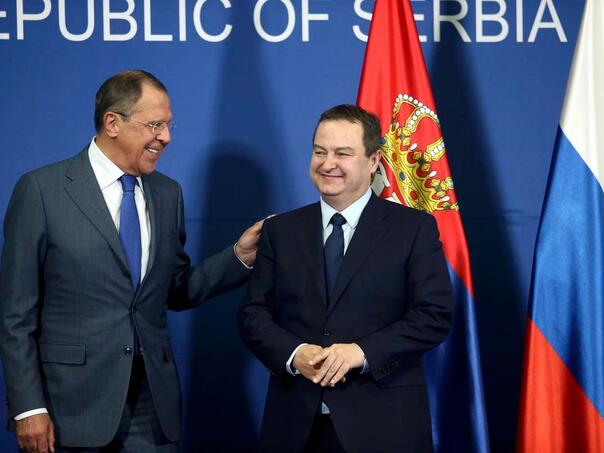 Dačić sa Lavrovom u Moskvi i na fudbalskom meču Srbije i Rusije