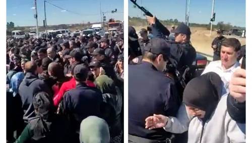 Dagestanci digli glas protiv mobilizacije, ruska policija tuče i žene