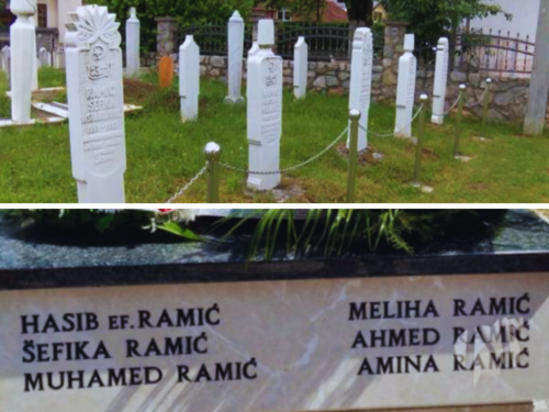 Sjećanje na zaklanu porodicu Ramić: Efendiju, suprugu i njihovo četvero djece
