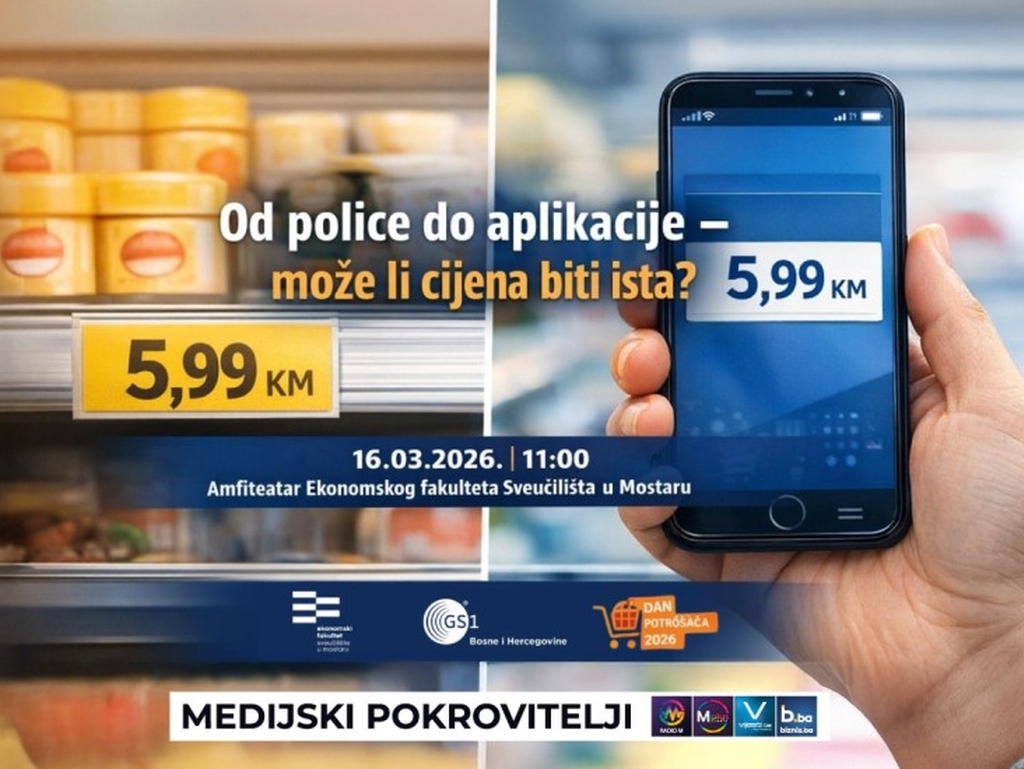 Dan potrošača 2026 u Mostaru otvara pitanje transparentnosti cijena
