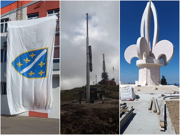 Danas će se na Vlašiću zavijoriti najveća zastava s ljiljanima