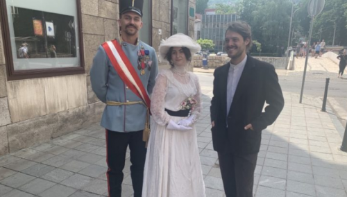 Danas na ulicama Sarajeva: Glumci kao Gavrilo Princip, Franc Ferdinand i Sofija