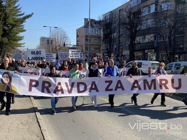 Danas nova mirna šetnja za ubijenu Amru Kahrimanović