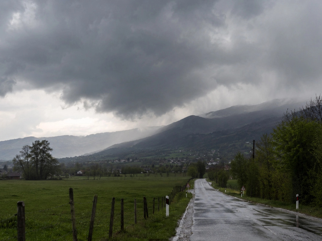 Danas oblačno i nestabilno vrijeme, bit će i pljuskova