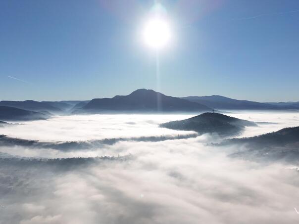 Danas oblačno s kišom, na planinama snijeg