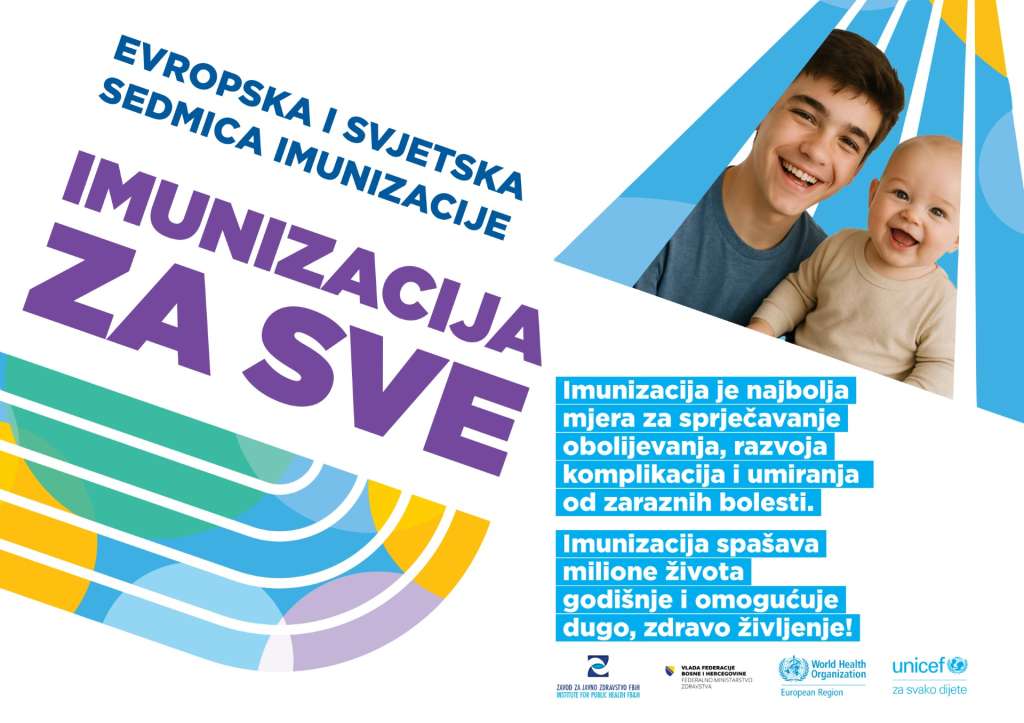 Danas okrugli stol povodom obilježavanja Svjetske i Evropske sedmice imunizacije