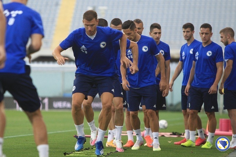 Danas okupljanje nogometne reprezentacije BiH