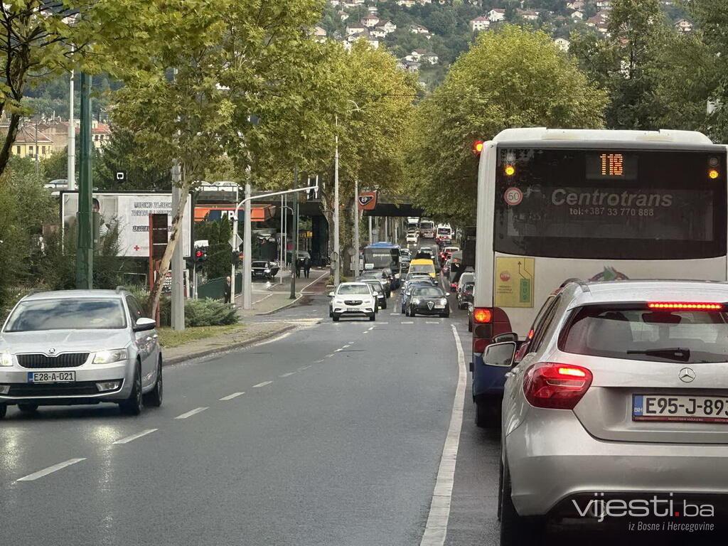 Danas privremena izmjena režima saobraćaja u Sarajevu