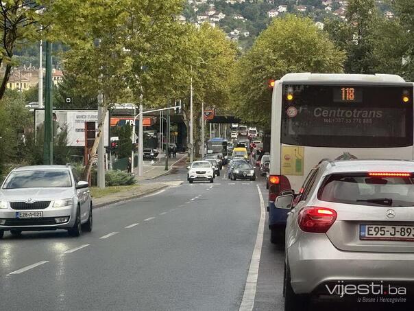 Danas privremena izmjena režima saobraćaja u Sarajevu