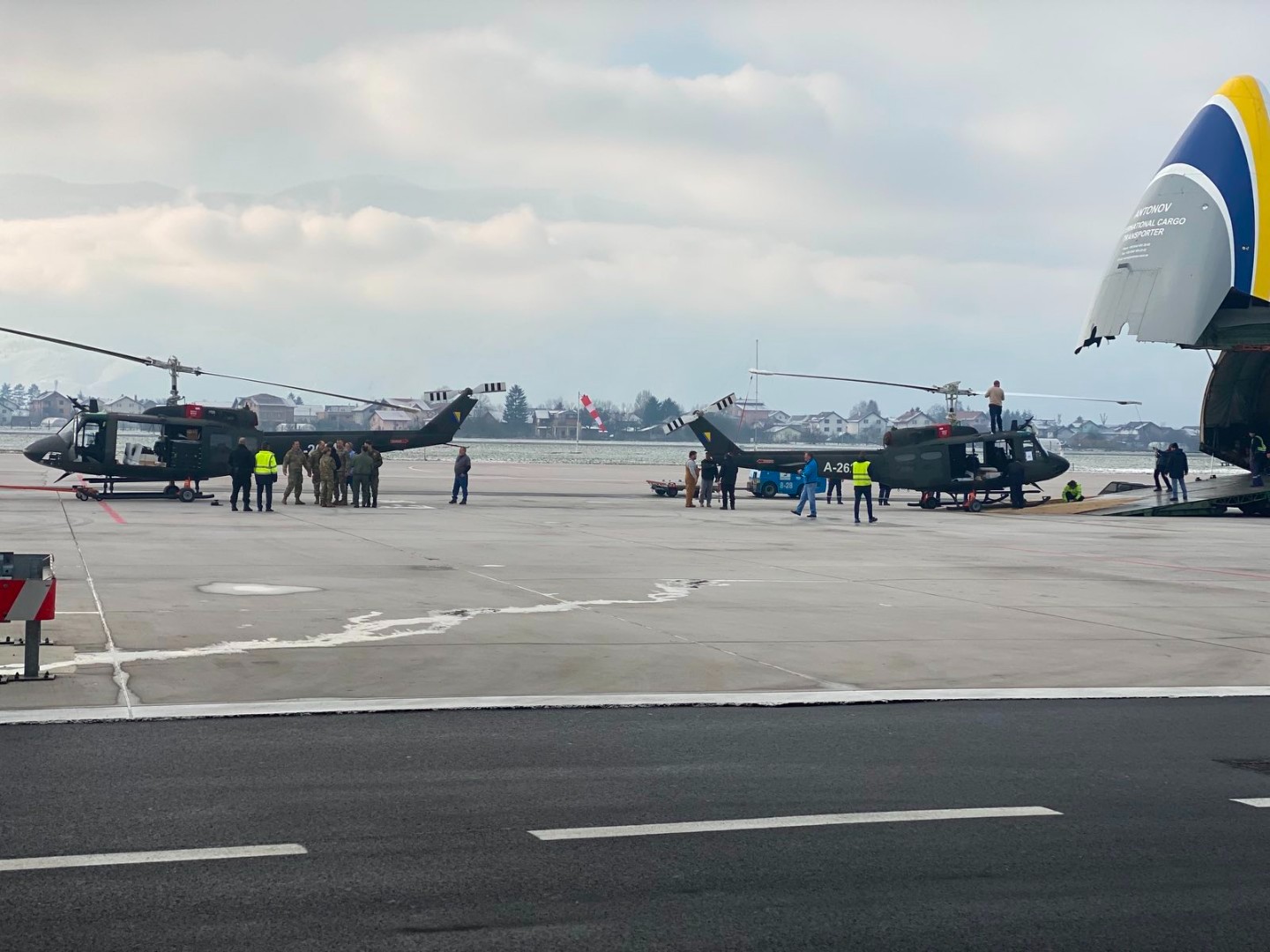 Danas probni letovi novih helikoptera OSBiH