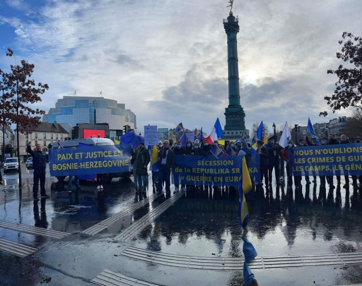 Danas protesti bh. građana u gradovima širom svijeta