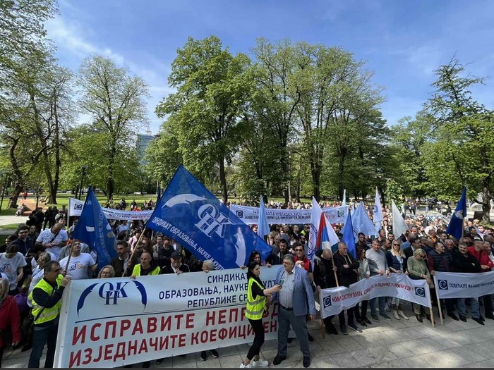 Danas protesti u Banjaluci, traži se povećanje plata