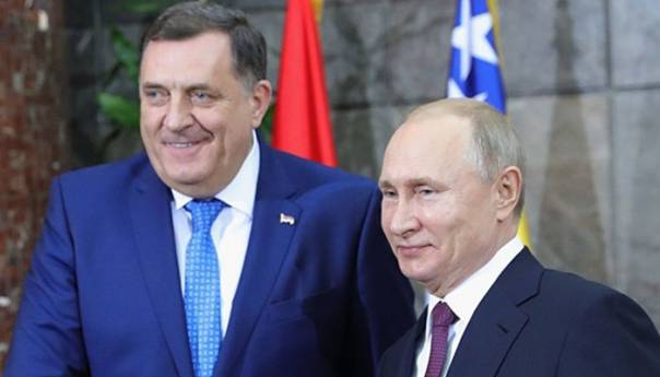Danas sastanak Dodika i Putina
