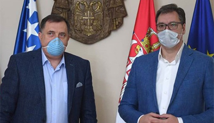 Danas sastanak Dodika i Vučića u Beogradu 