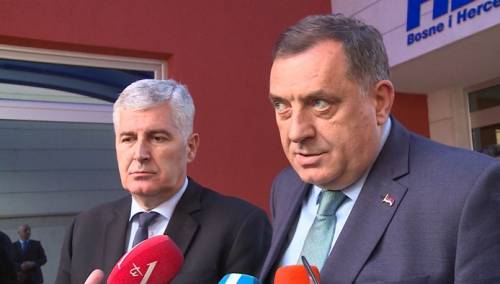 Danas sastanak Dodika i Čovića