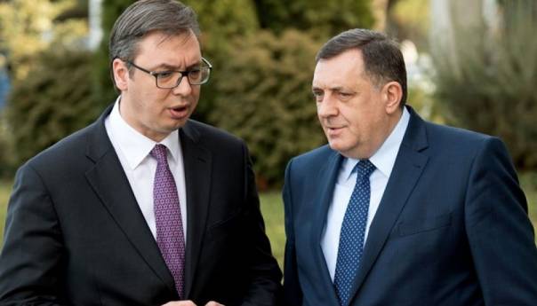 Danas sastanak Vučića i Dodika u Beogradu