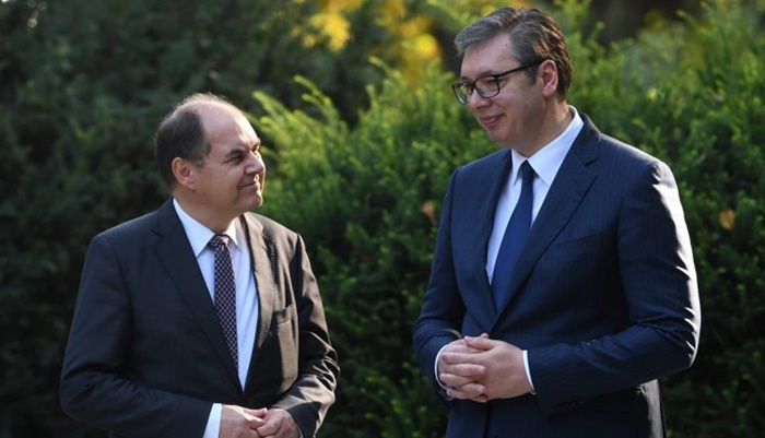 Danas sastanak Vučića i Schmidta u Beogradu