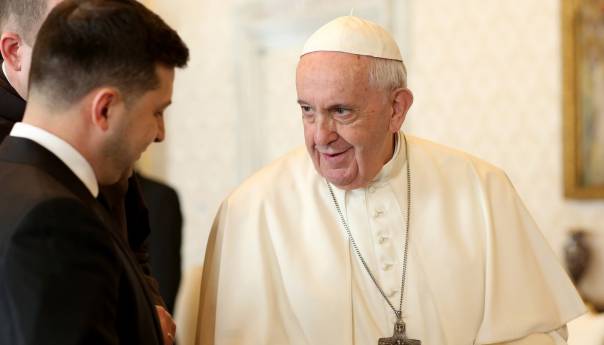 Danas se sastaju Papa Franjo i Zelenski