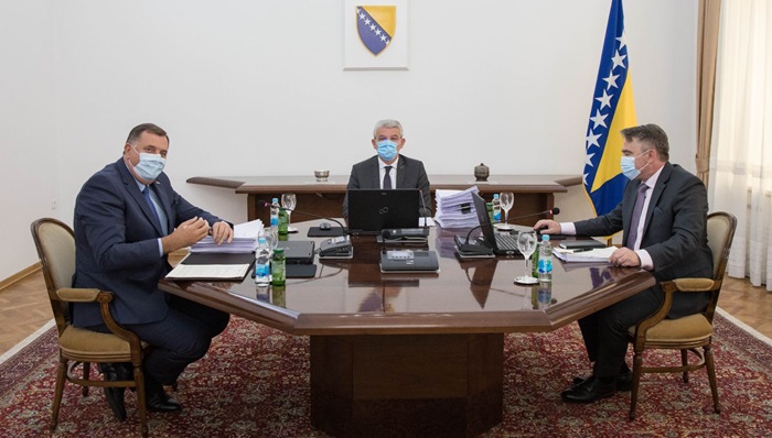 Danas sjednica Predsjedništva BiH