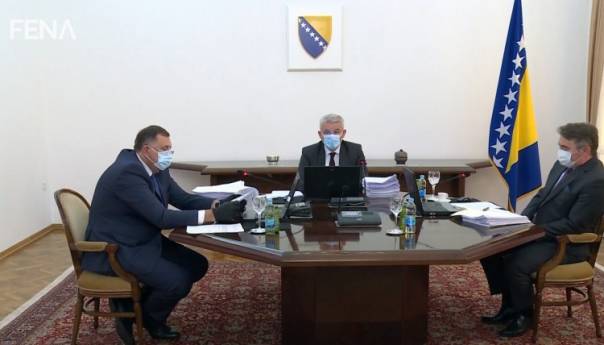 Danas sjednica Predsjedništva Bosne i Hercegovine