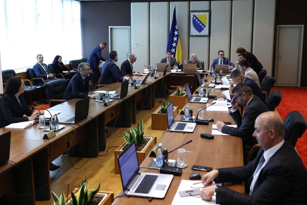 Danas sjednica Vijeća ministara BiH