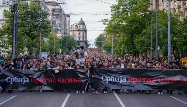 Danas treći protest 'Srbija protiv nasilja'