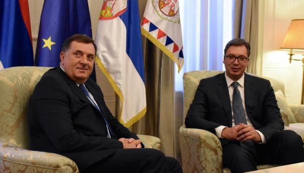 Danas u Beogradu sastanak Milorada Dodika i Aleksandra Vučića