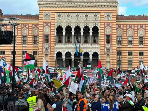 Danas u Sarajevu novi skup podrške narodu Palestine