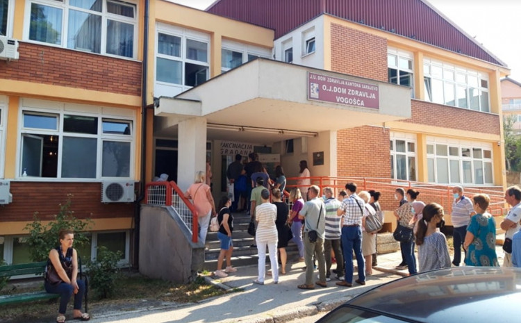 Danas vakcinacija na Zetri i domovima zdravlja Ilijaš, Vogošća, Hadžići
