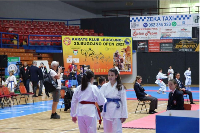 Karate turnir u Bugojnu okupio 800 takmičara iz četiri države