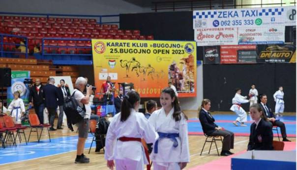 Karate turnir u Bugojnu okupio 800 takmičara iz četiri države