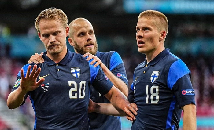 Danska izgubila od Finske na Euru