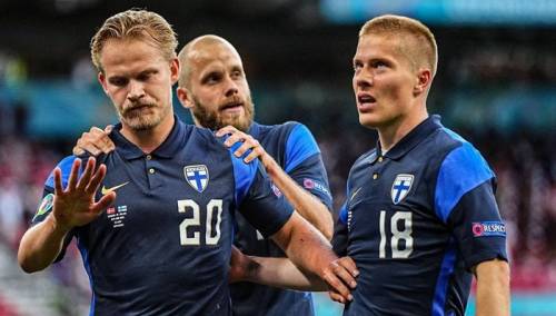 Danska izgubila od Finske na Euru