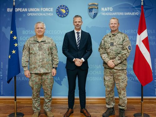 Danska se pridružila EUFOR-u: Srdačna dobrodošlica u bazi Butmir