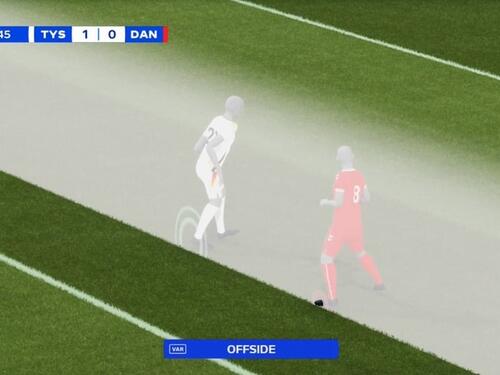 Danskoj zbog ovakvog ofsajda poništen gol protiv Njemačke