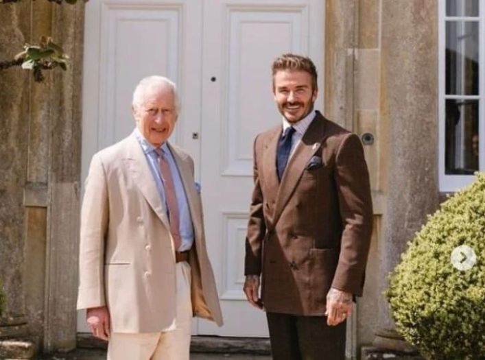 David Beckham razgovarao sa kraljem Charlesom