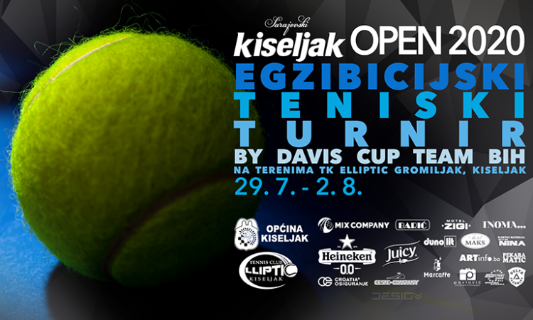 Davis cup reprezentacija BiH na revijalnom turniru 'Kiseljak open 2020'