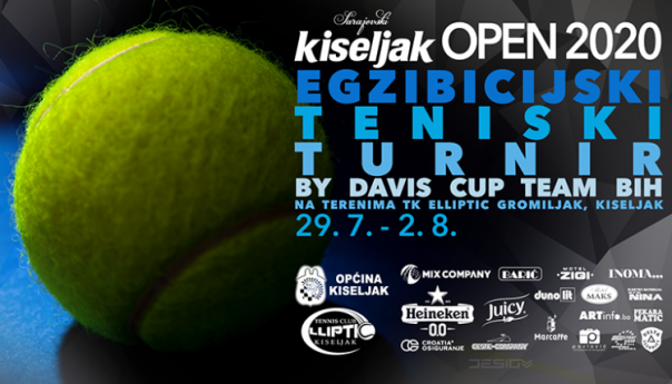 Davis cup reprezentacija BiH na revijalnom turniru 'Kiseljak open 2020'
