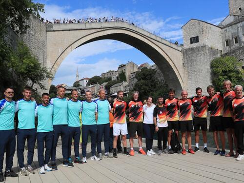 Davis Cup reprezentativci BiH i Njemačke uživali u gradu na Neretvi