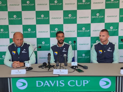 Davis Cup: Zvanično predstavljeni timovi BiH i Njemačke