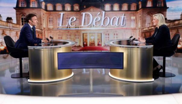 Debata uoči drugog kruga: Macron napao Le Pen zbog Rusije