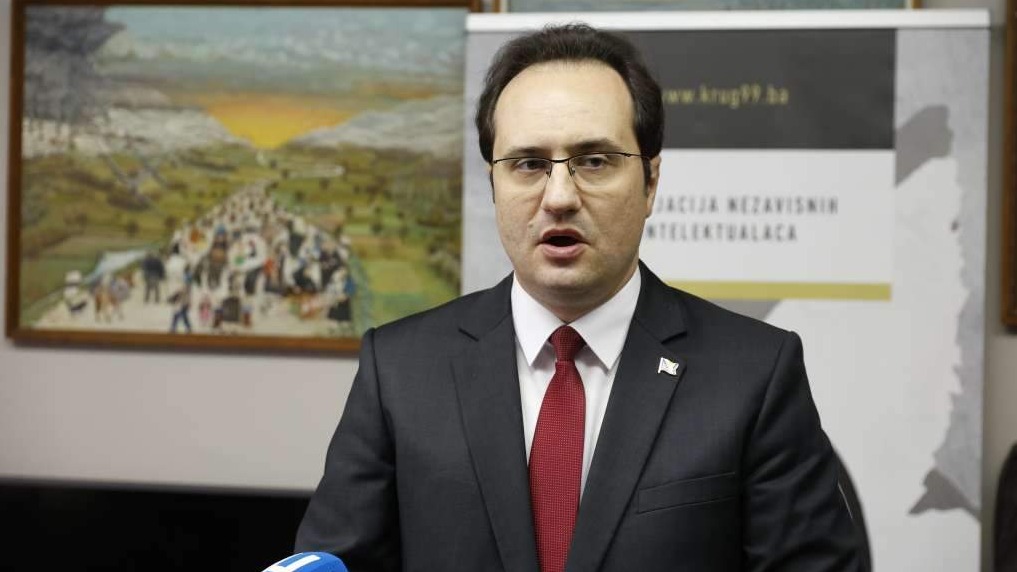 Dedić: Građani BiH su taoci miješanja Hrvatske i Srbije u političke odnose u BiH