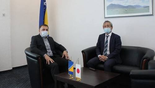 Dedić s ambasadorom Japana: Dogovoren nastavak saradnje