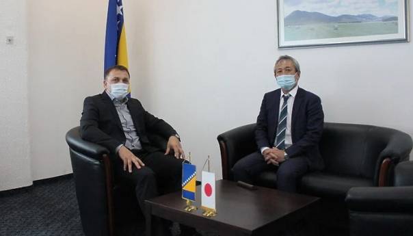 Dedić s ambasadorom Japana: Dogovoren nastavak saradnje