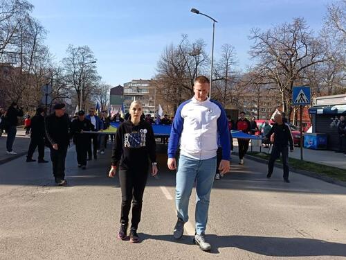 Dan nezavisnosti u Zenici, na čelu defilea sportisti