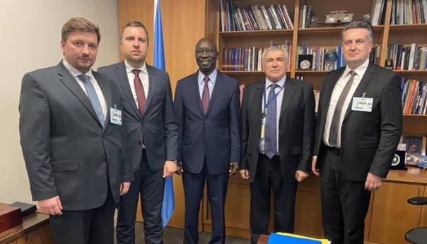 Delegacija Grada Sarajeva u sjedištu Ujedinjenih nacija