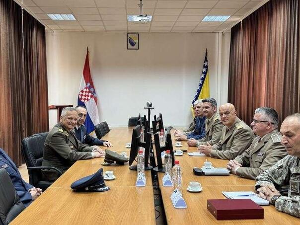 Delegacija Inspektorata odbrane Republike Hrvatske u posjeti MO i OS BiH