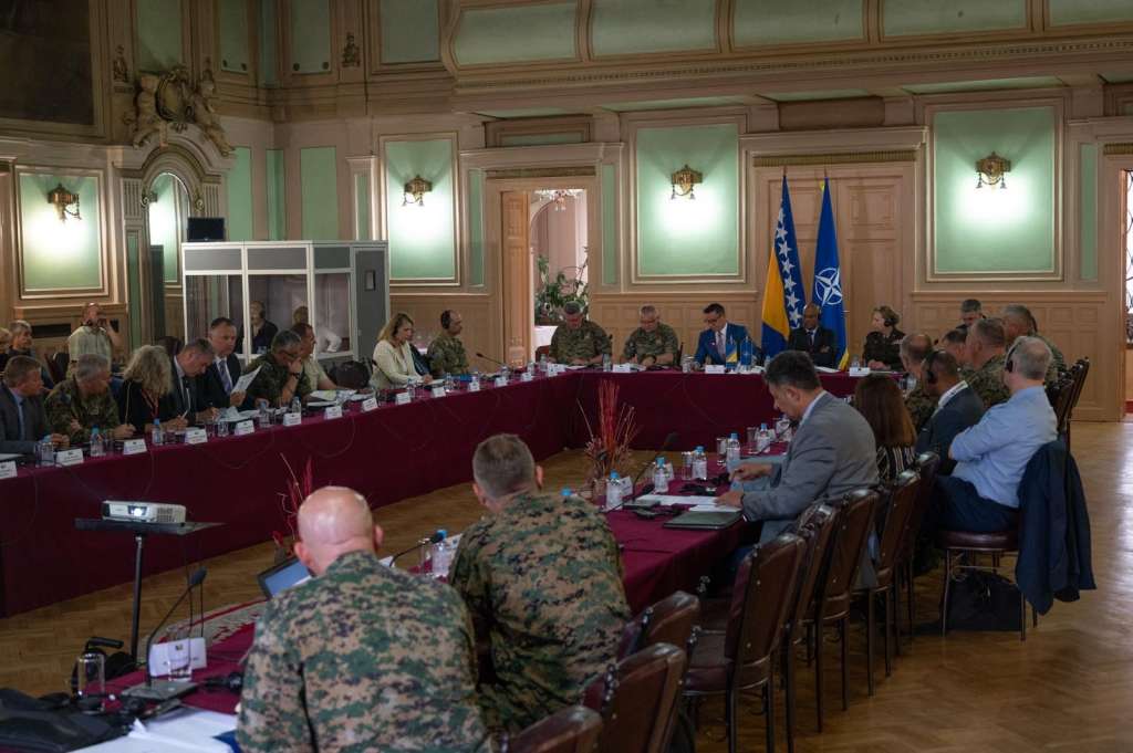 Delegacija iz Sjedišta NATO-a u Briselu izvršila procjenu napretka BiH u PfP