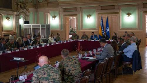 Delegacija iz Sjedišta NATO-a u Briselu izvršila procjenu napretka BiH u PfP
