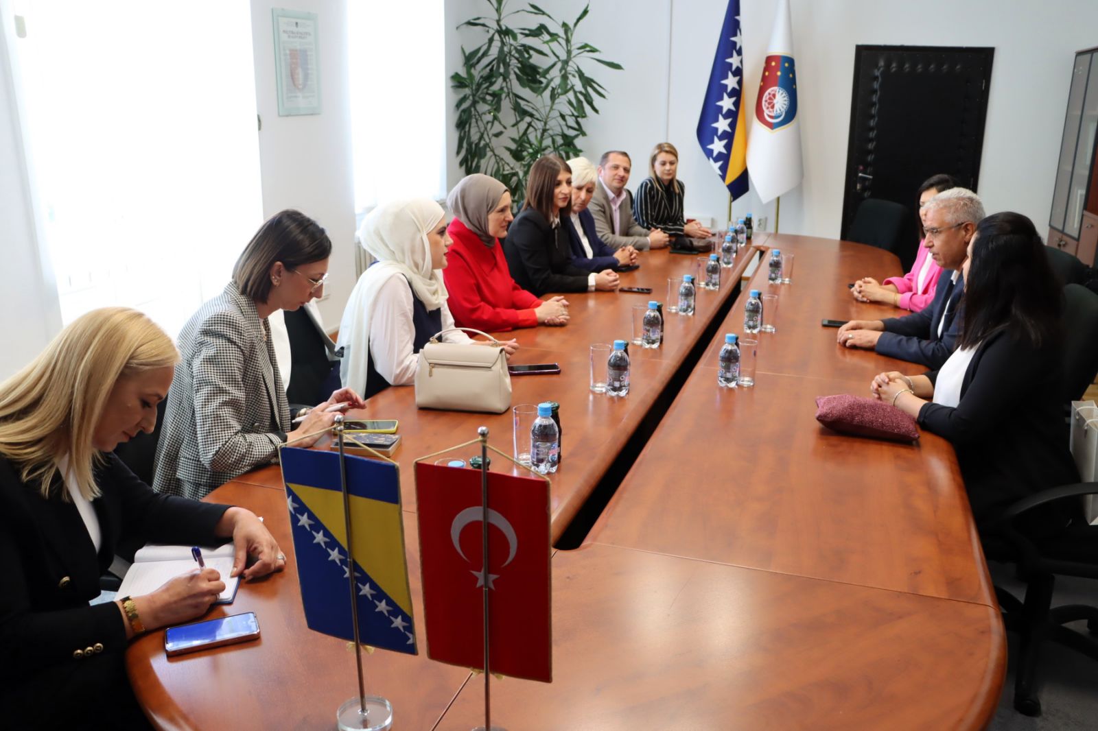 Delegacija iz Turske u posjeti Ministarstvu za obrazovanje KS i osnovnim školama s Ilidže